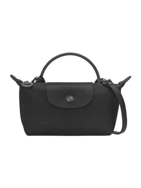 Torebka Longchamp skórzana czarna