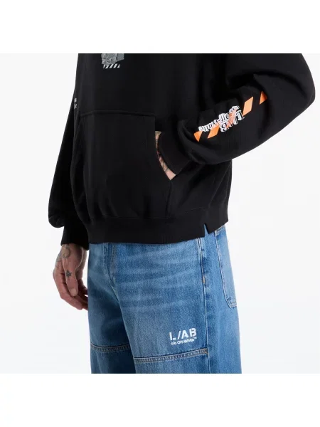 Hanorac cu glugă L/ab C/o Off-white™ alb