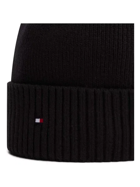 Tommy Hilfiger Kapa Flag crna