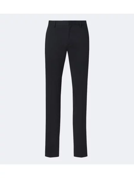Pantaloni Zegna din cașmir albastru