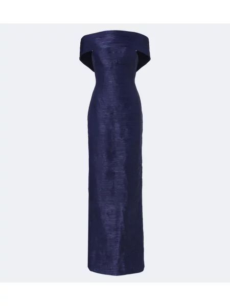 Rochie Marmar Halim albastru