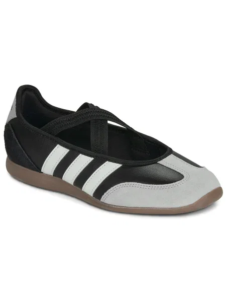 ADIDAS SPORTSWEAR Bokaszíj balerina Barreda szürke fehér fekete