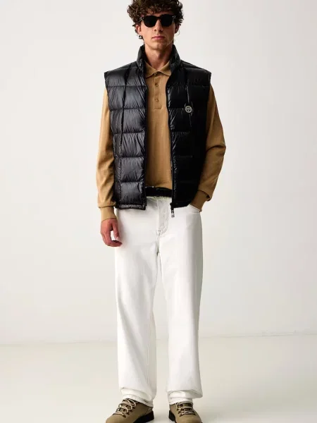 Armani Exchange vestă pentru bărbați negru