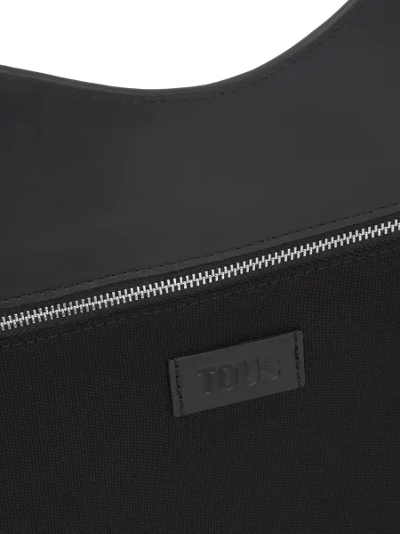 Кожаная сумка Tous черная