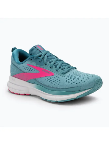 Дамски обувки за бягане Brooks Trace 3 aqua/storm/pink синьо