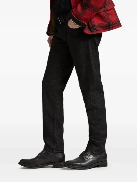 Велурени маратонки Polo Ralph Lauren на цветя с принт черно