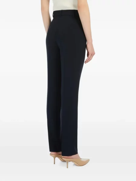 Pantaloni Max Mara albastru