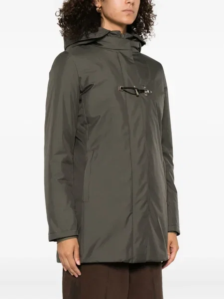 Palton Fay cu glugă verde