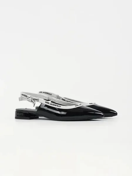 Кожаные балетки Karl Lagerfeld