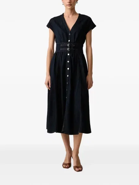 Rochie midi Morgan albastru