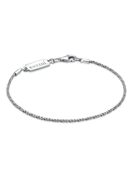 KUZZOI Zapestnica srebrna