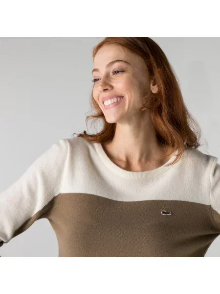 Lacoste светр коричневий
