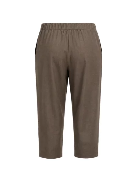 Pantaloni Dusan conici maro