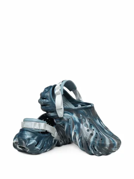 Mules Crocs modré