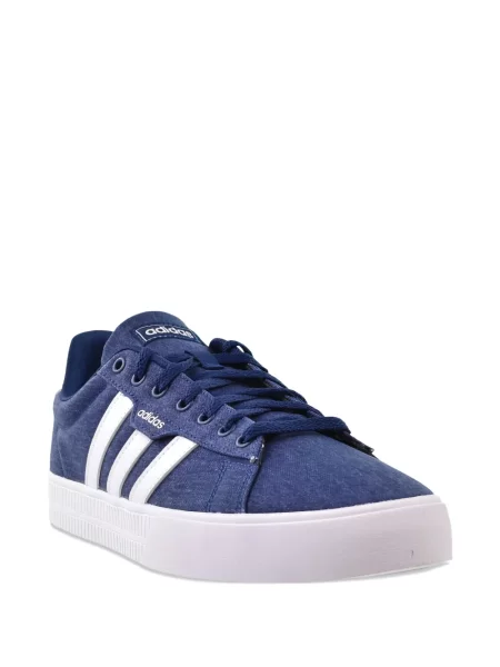 Sneakerși Adidas cu dungi albastru