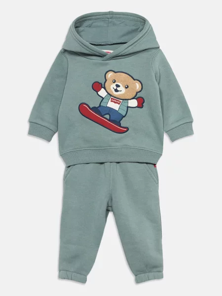 Levi's Kids Trening albastru fumuriu / brocart / roșu alb