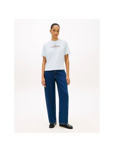 Tricou Tommy Hilfiger albastru