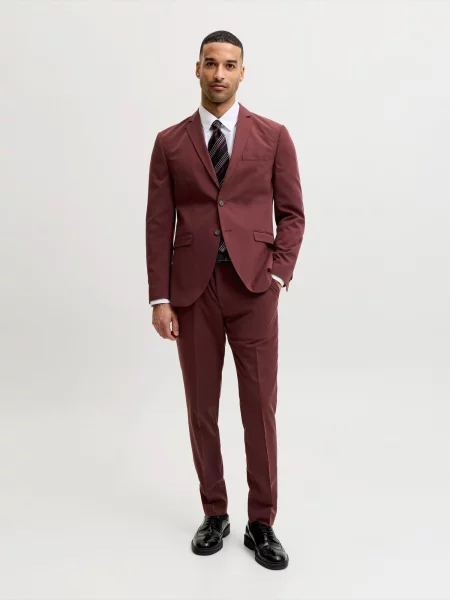 Jack & Jones Premium Oblek JPRBLAFRANCO rezavě hnědá