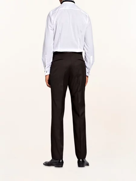 Boss Smokingové Kalhoty Ledan Regular Fit černá