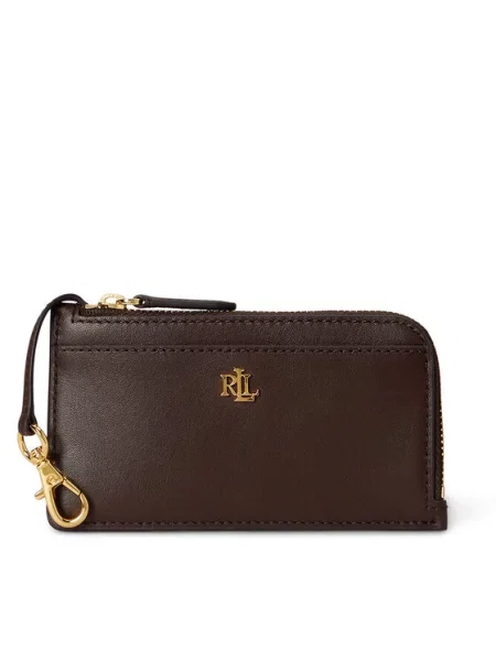 LAUREN RALPH LAUREN Etui na karty kredytowe brązowy