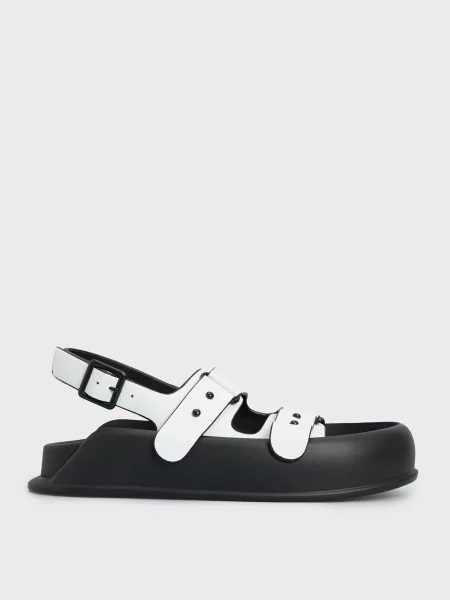 Шкіряні босоніжки Prpy білі