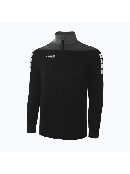 Capelli Tribeca Adult Training černá/tmavě šedá fotbalová mikina černá