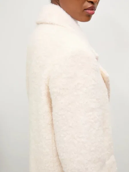 Вовняне пальто Answear.LAB бежевий