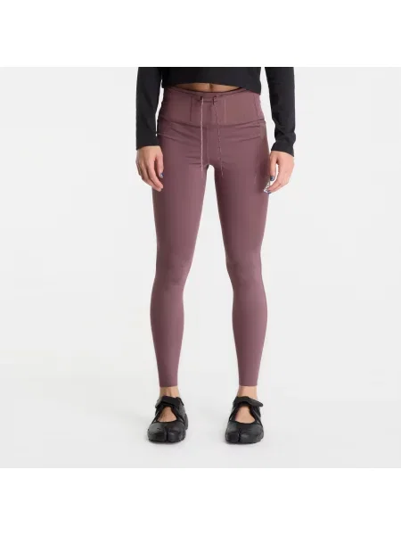 Colanți Nike ACG Dri-FIT High-Waisted Trail Running Leggings Tattoo/ Summit White M alb