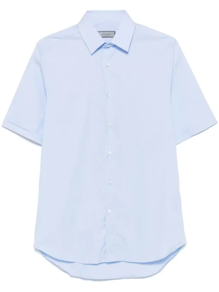 Cămașă Canali scurtă albastru