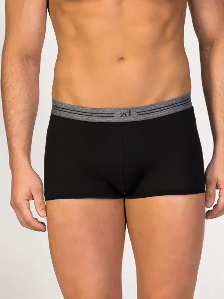Zd ZERO DEFECTS Boxeri Athens Egyptian cotton' negru