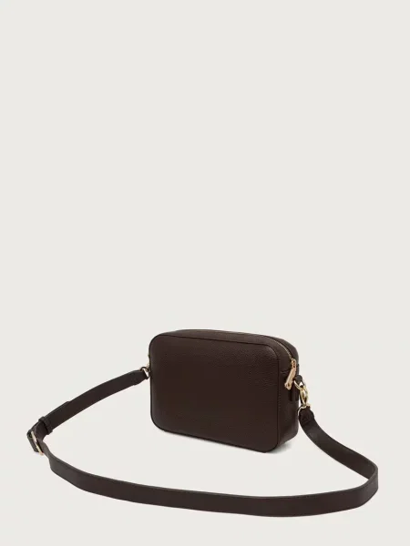 Geanta crossbody Valentino din piele maro