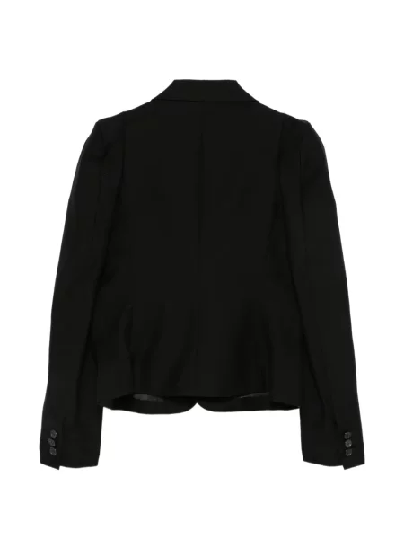 Geacă Noir Kei Ninomiya cu funde negru
