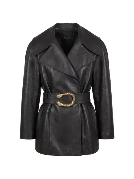 Geanta de piele Gucci negru
