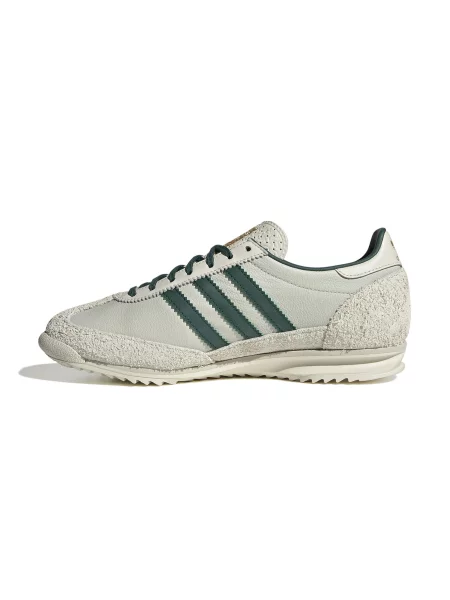 Kožené tenisky adidas Originals Sl 72 OG W zelená