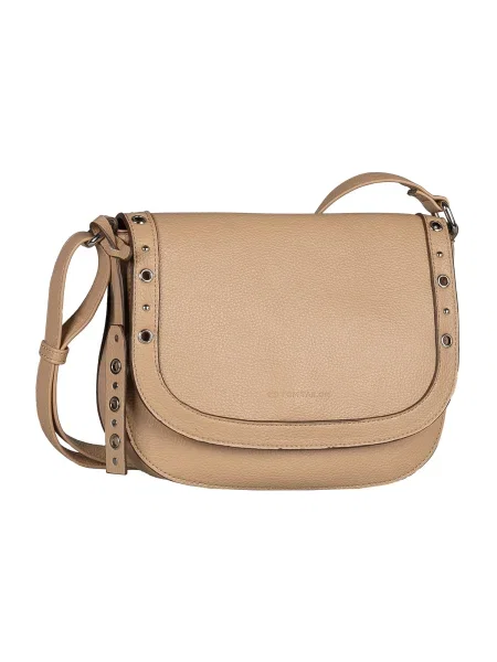 TOM TAILOR Geantă de umăr Elaria cappuccino maro