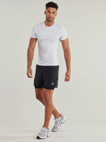 Kratak kratke hlače New Balance crna
