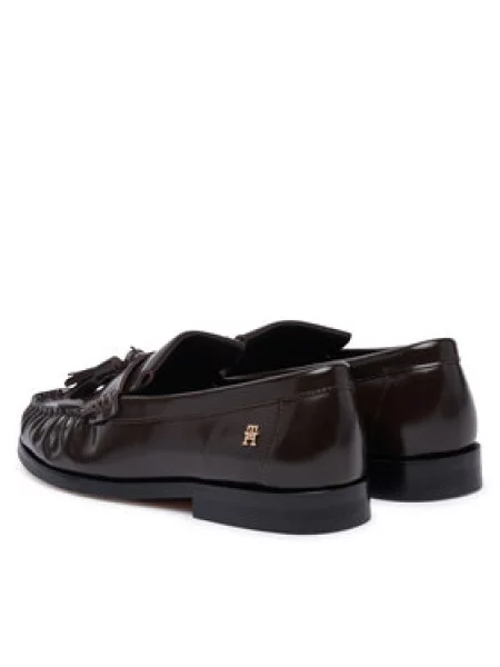 Mokasíny Tommy Hilfiger hnědé
