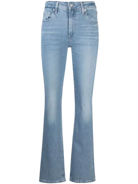 Blugi Levi's® cu talie înaltă alb