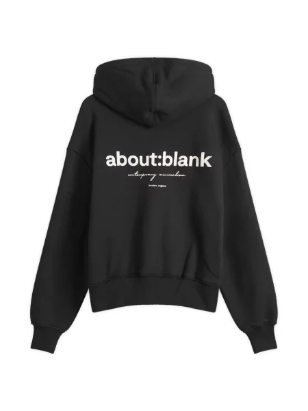 Bluza z kapturem Aboutblank czarna