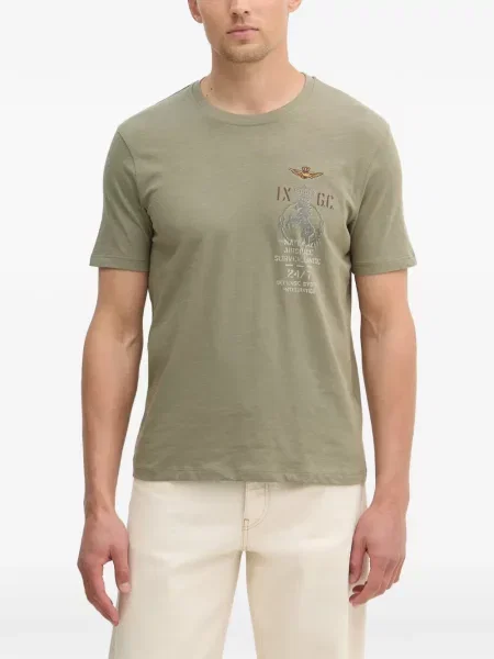 Tricou Aeronautica Militare cu imagine verde