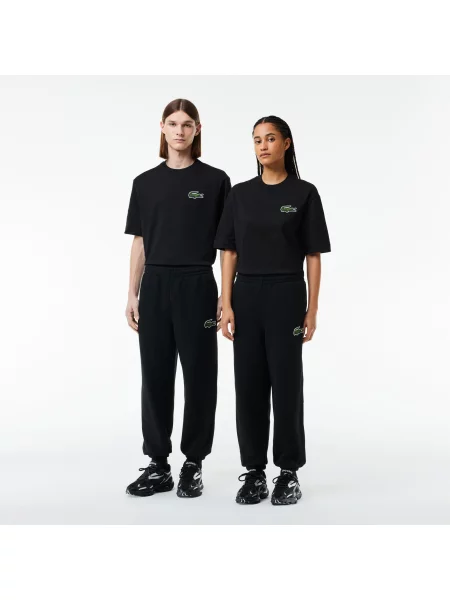Lacoste спортивні штани унісекс з органічної чорні