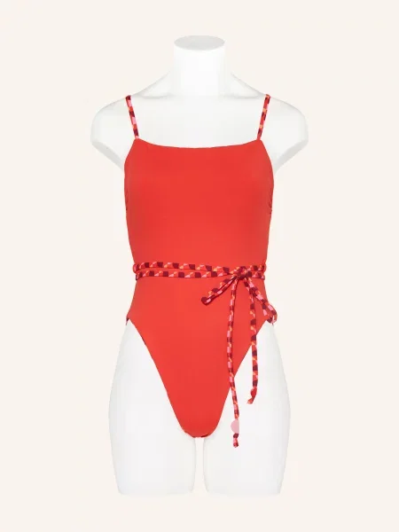 Seafolly Plavky Sorrento Flame Oboustranné / růžová / oranžová červená