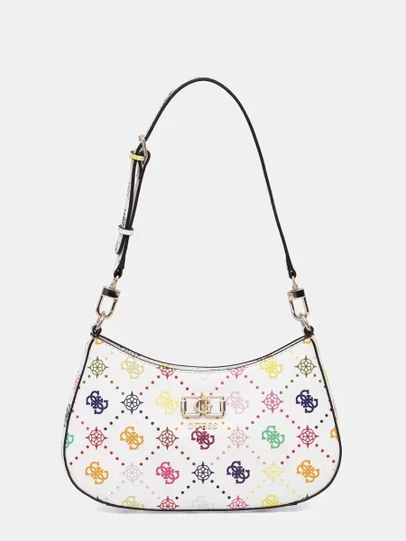 Klasičen top Guess z avtogramom bela