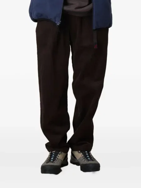 Manšestrové kalhoty Gramicci hnědé