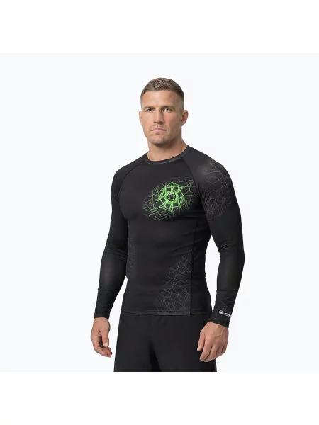 Tricou cu mânecă lungă Pitbull cu mâneci lungi verde