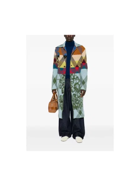Sweter Dries Van Noten w kwiatki z nadrukiem