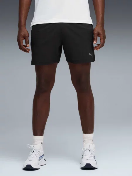 Короткие спортивные шорты Puma черные