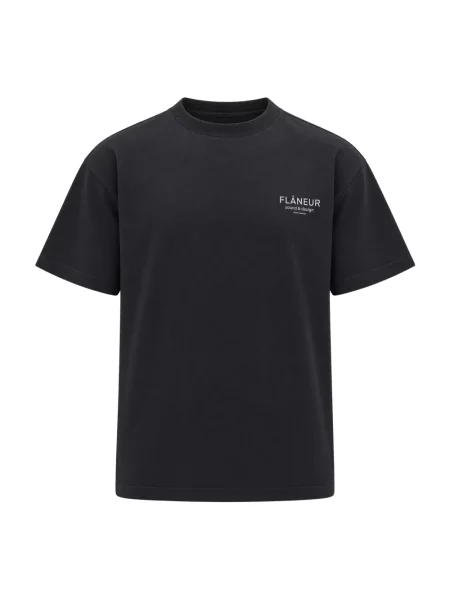 Flâneur T-Shirt schwarz czarna