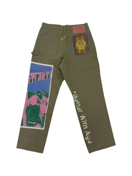 Pantaloni cargo Better With Age verde