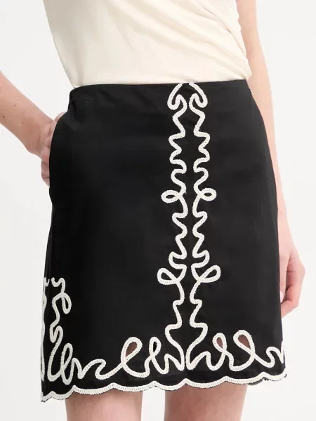 BOSS ORANGE Fustă C_Valembroi negru